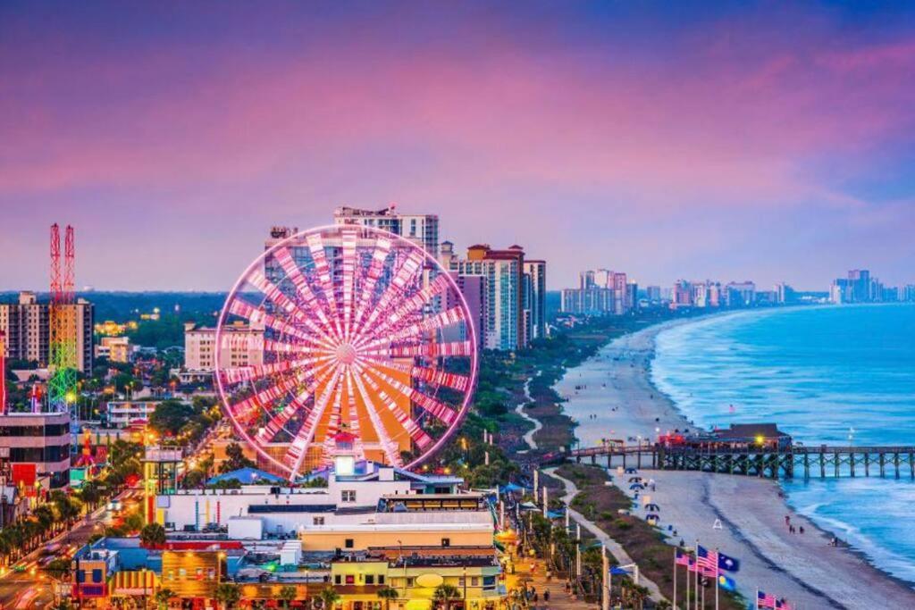 Ocean View Condo On The Beach! Myrtle Beach Kültér fotó